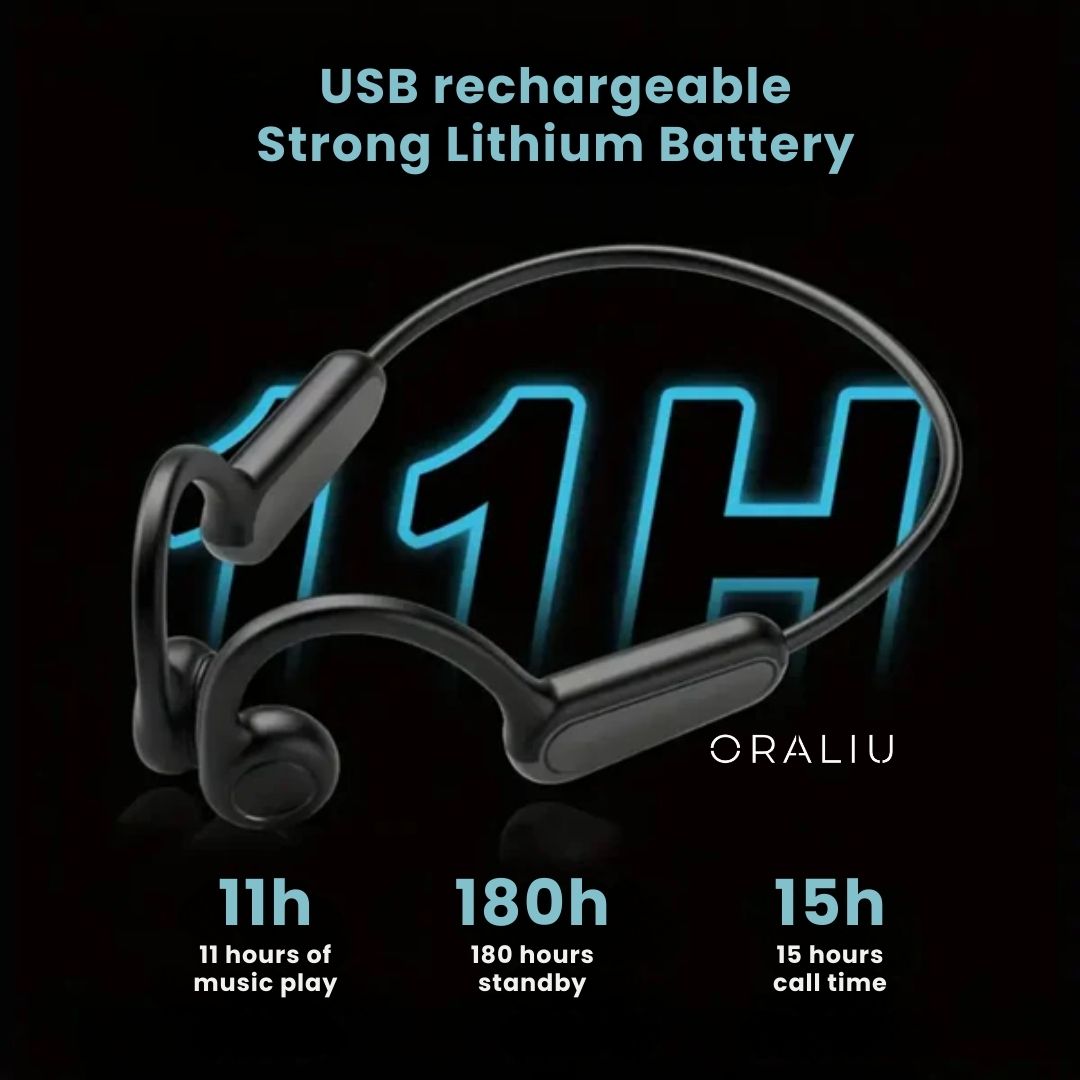 BowLift | Bone Conduction Headphones – Safe & Wireless for Running & Cycling