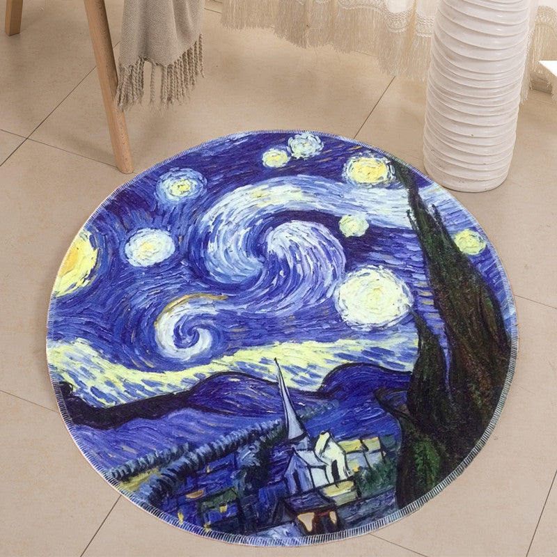 BowLift | Abstract Bedroom Rug Multicolor Cartoon Animal Print Indoor Rug Polypropylene Non-Slip Pet-Friendly Rug