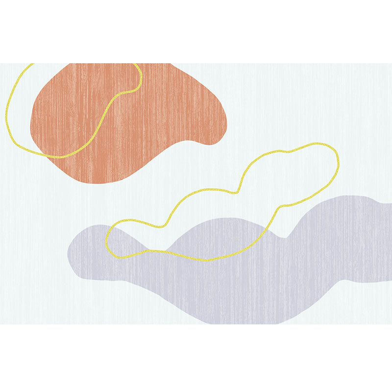 BowLift | Classic Living Room Carpet Multicolor Color Block Rug Blended Fabric Pet Friendly Easy Care Rug