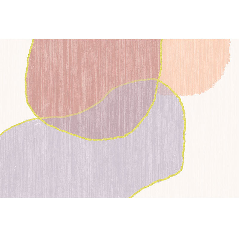 BowLift | Classic Living Room Carpet Multicolor Color Block Rug Blended Fabric Pet Friendly Easy Care Rug