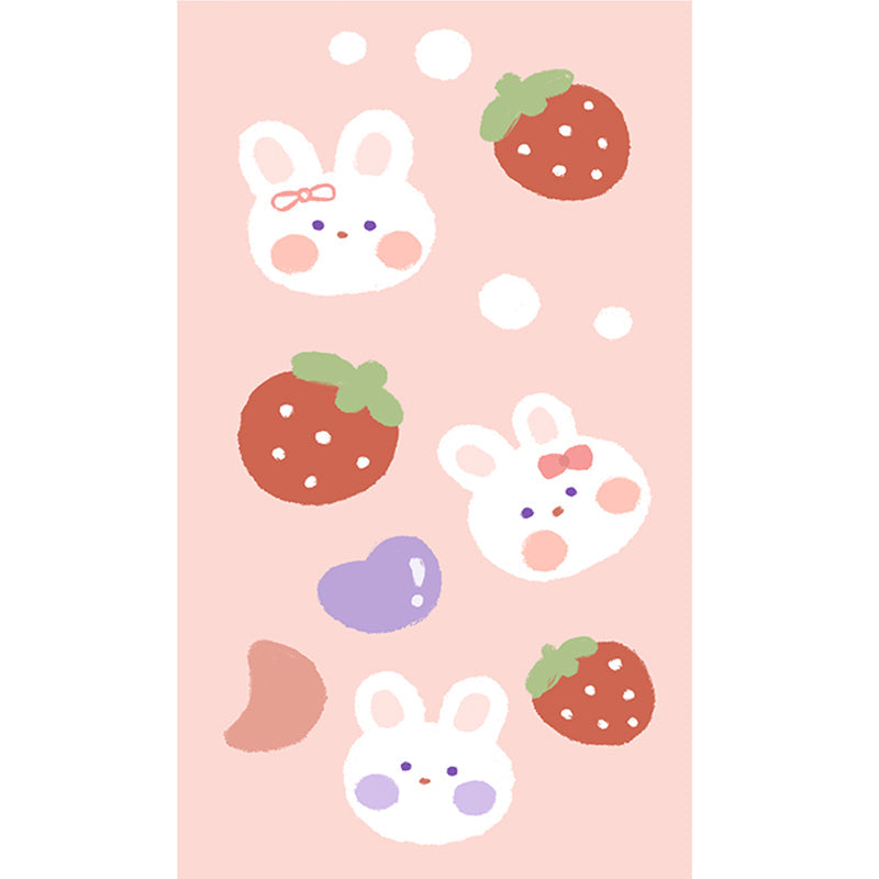 BowLift | Colorful printed cartoon carpet polyester Cute area rug Easy care pet-friendly indoor rug for children's room