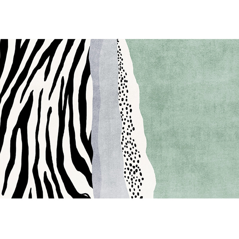 BowLift | Western Home Rug Multicolored Abstract Pattern Rug Synthetic Non-Slip Washable Rug