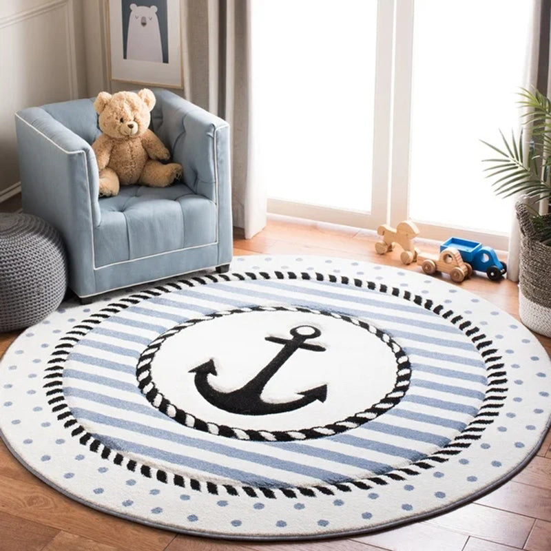 BowLift | Colorful Cartoon Carpet Polyester Lovable Indoor Carpet Easy to Care Pet-Friendly Area Rug for Kids