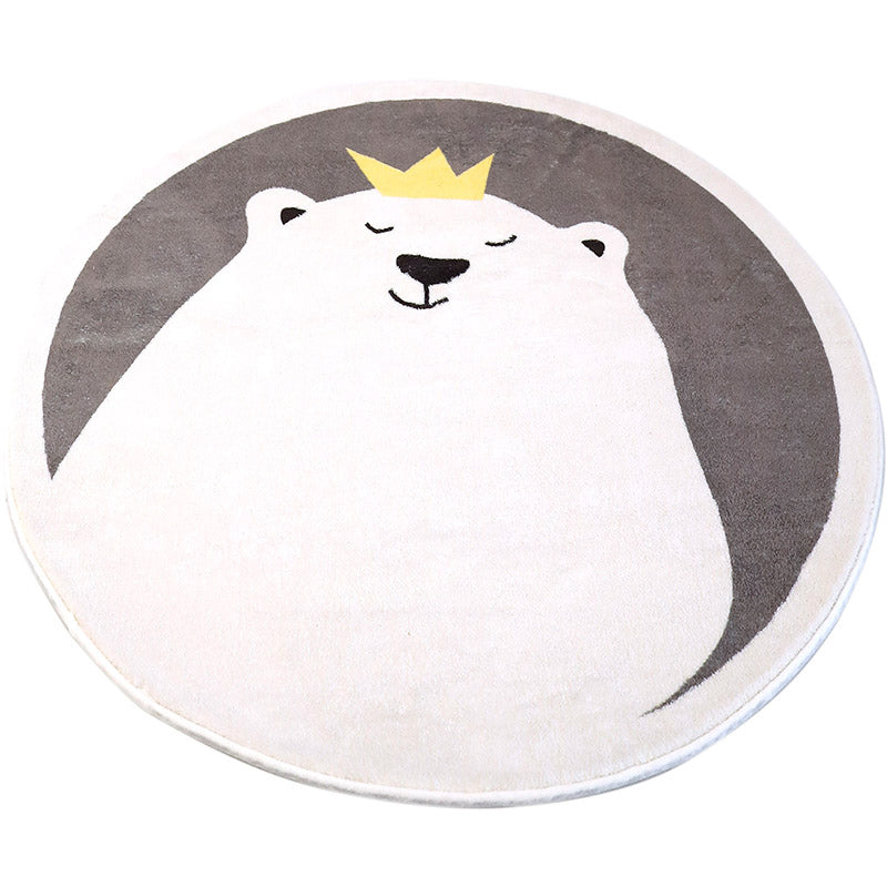 BowLift | Beautiful children's room carpet Multicolored cartoon pattern carpet Polyester non-slip machine washable carpet