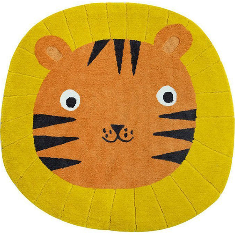 BowLift | Colorful Creative Carpet Polyester Cartoon Print Indoor Rug Non-Slip Back Pet-Friendly Rug for Kids