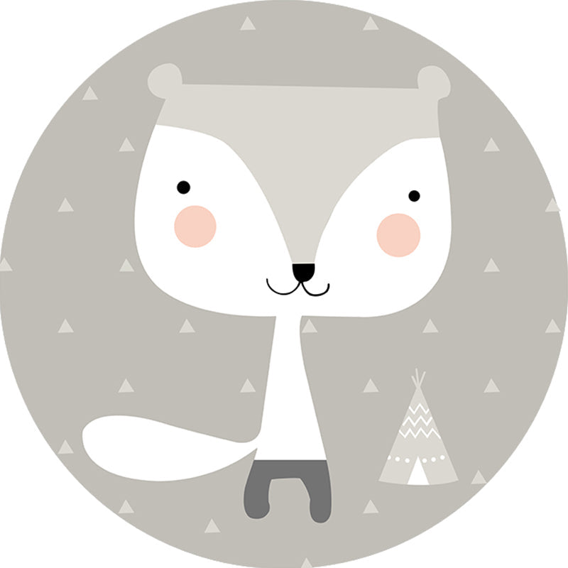 BowLift | Colorful Creative Carpet Polyester Cartoon Print Indoor Rug Non-Slip Back Pet-Friendly Rug for Kids