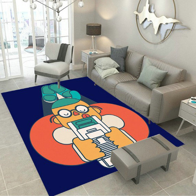 BowLift | Designer Room Decor Carpet Multicolor Fairy Tale Print Carpet Polyester Non-Slip Backing Pet-Friendly Carpet