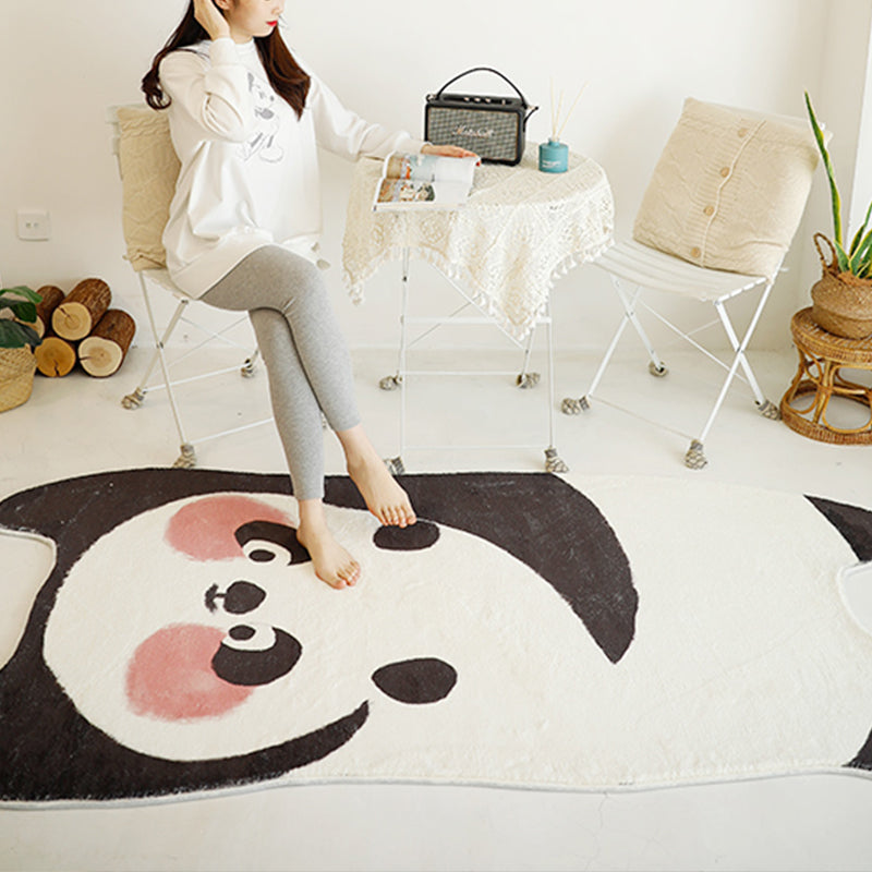 BowLift | Irregular Shape Animal Skin Rug Multicolored Creative Indoor Rug Polyester Pet-Friendly Easy-Care Rug for Decoration