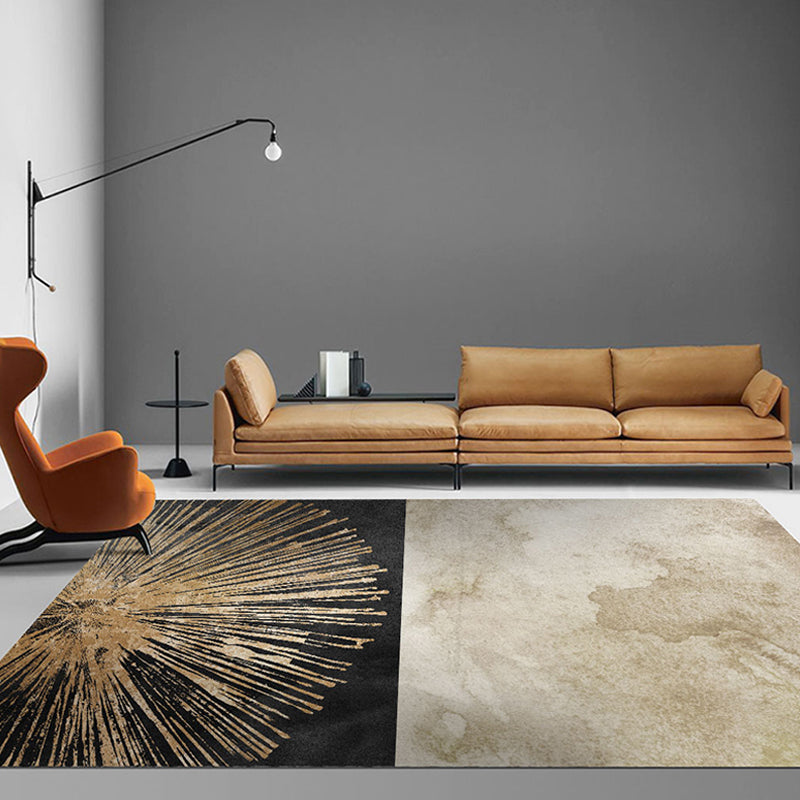 BowLift | Western Living Room Rug Multicolored Polypropylene Rug Non-Slip Back Washable Indoor Rug