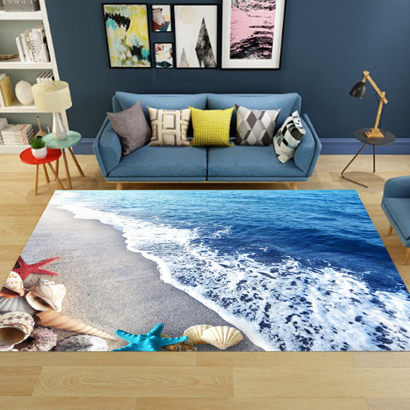 BowLift | Sweet Animal Print Rug Multicolored Polypropylene Rug Polyester Non-Slip Back Washable Rug