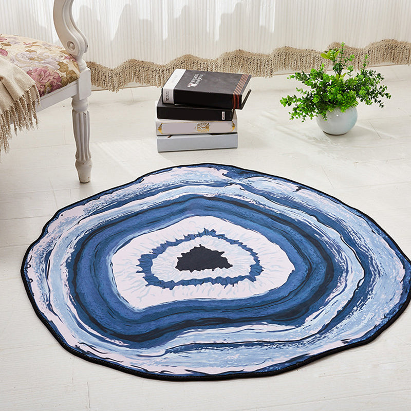 BowLift | Unique decorative rug multicolor 3D print area rug polypropylene easy-care pet-friendly washable indoor rug