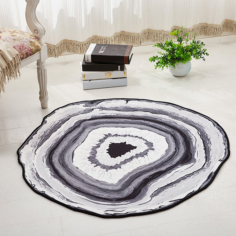 BowLift | Unique decorative rug multicolor 3D print area rug polypropylene easy-care pet-friendly washable indoor rug