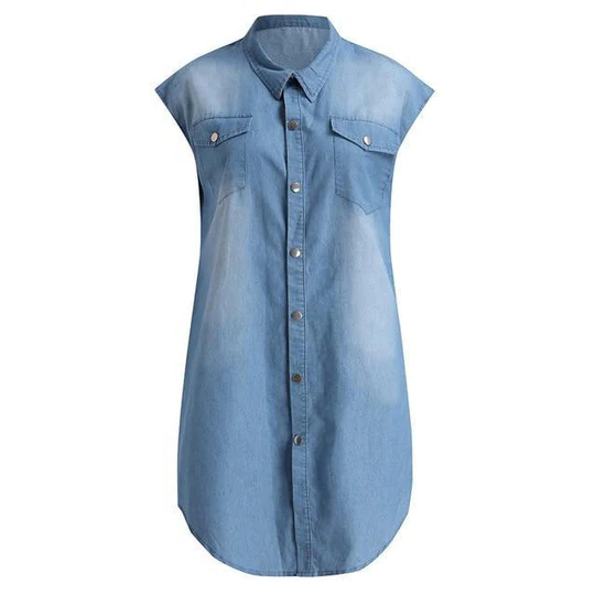 BowLift | Denim Straight Dress