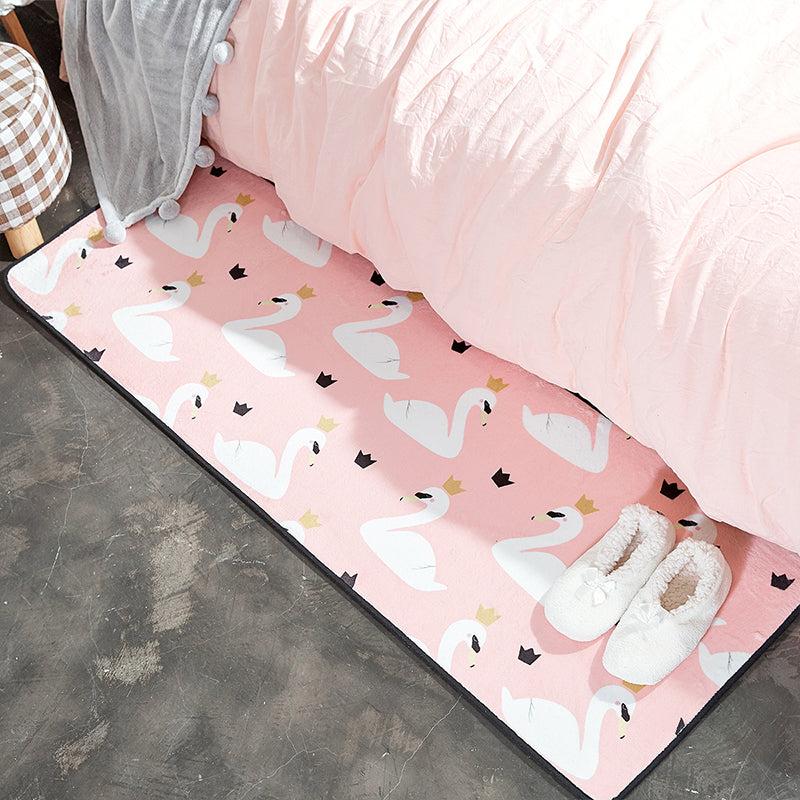 BowLift | Leisure Decoration Rug Multicolor Cartoon Pattern Indoor Rug Anti-slip Bottom Pet Friendly Washable Rug