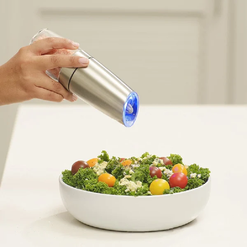 BowLift | Automatic Electric Gravity Induction Salt and Pepper Grinder