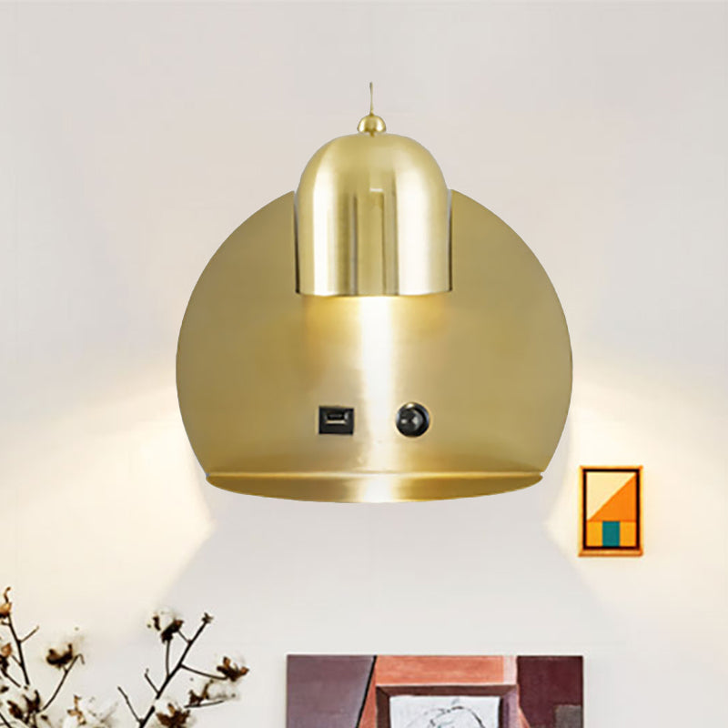 BowLift | Supporter Design Metal Wall Light 1 Light Modern Simple Wall Lamp for Study