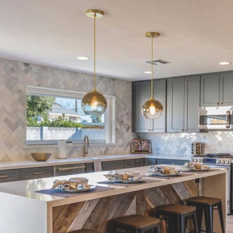 BowLift | Contemporary spherical pendant light