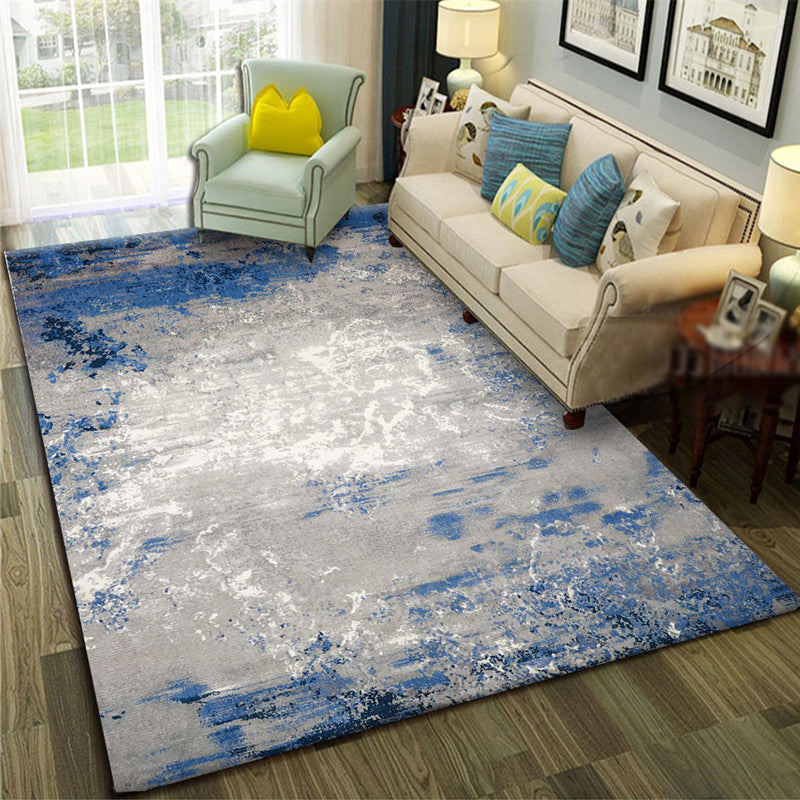 BowLift | Calming Abstract Carpet Multiple Colors Polyester Area Rug Pet-Friendly Easy to Care Indoor Carpet for Living Room