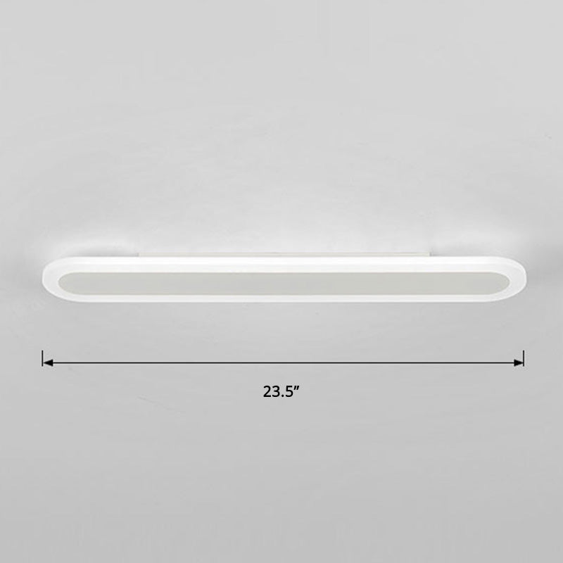 BowLift | Acrylic Bar-Shaped Wall Lighting Nordic Style LED Surface Wall Lamp for Hallway