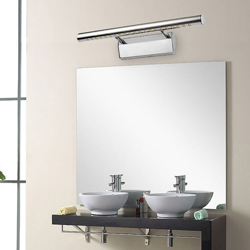 BowLift | Tube Bathroom Mirror Lighting Fixture Stainless Steel Minimalist LED Wall Light Wall Lamp