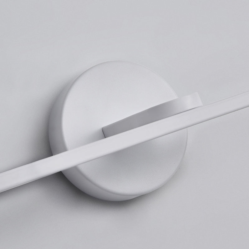 BowLift | Elliptical Metal LED Wall Lamp Simple Style Vanity Wall Lamp Fixture for Bathroom