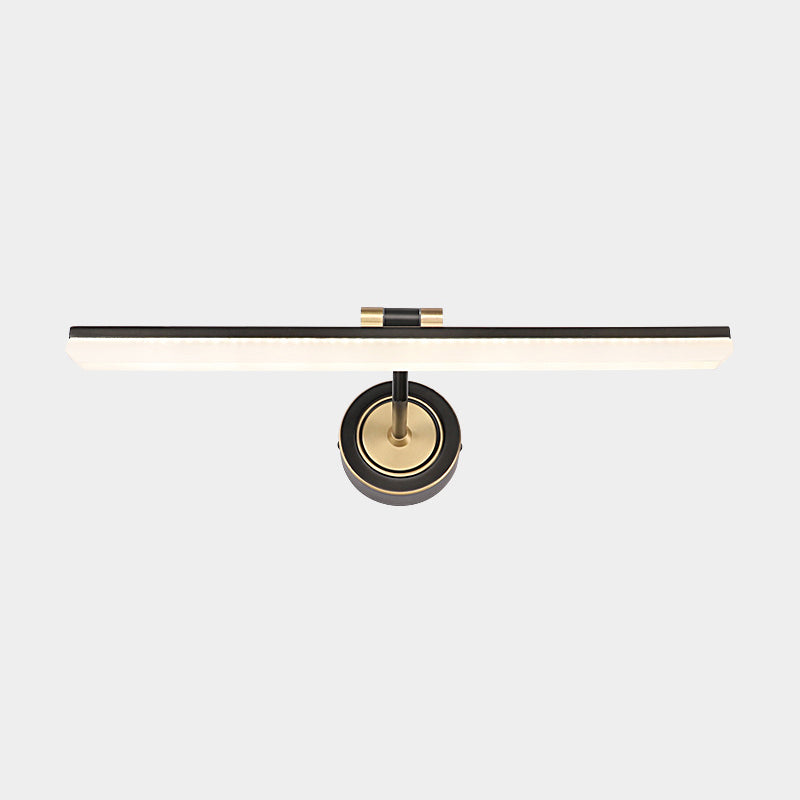 BowLift | Swing Arm LED Bathroom Light Minimalism Acrylic Wall-Mounted Vanity Light for Bathroom