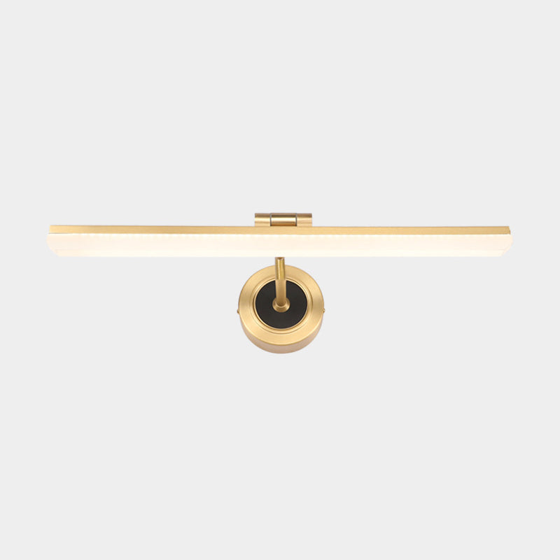 BowLift | Swing Arm LED Bathroom Light Minimalism Acrylic Wall-Mounted Vanity Light for Bathroom