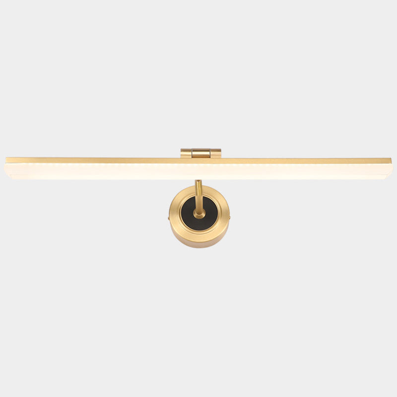 BowLift | Swing Arm LED Bathroom Light Minimalism Acrylic Wall-Mounted Vanity Light for Bathroom
