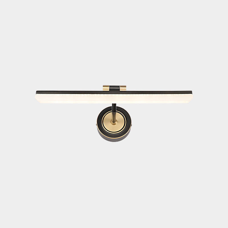 BowLift | Swing Arm LED Bathroom Light Minimalism Acrylic Wall-Mounted Vanity Light for Bathroom