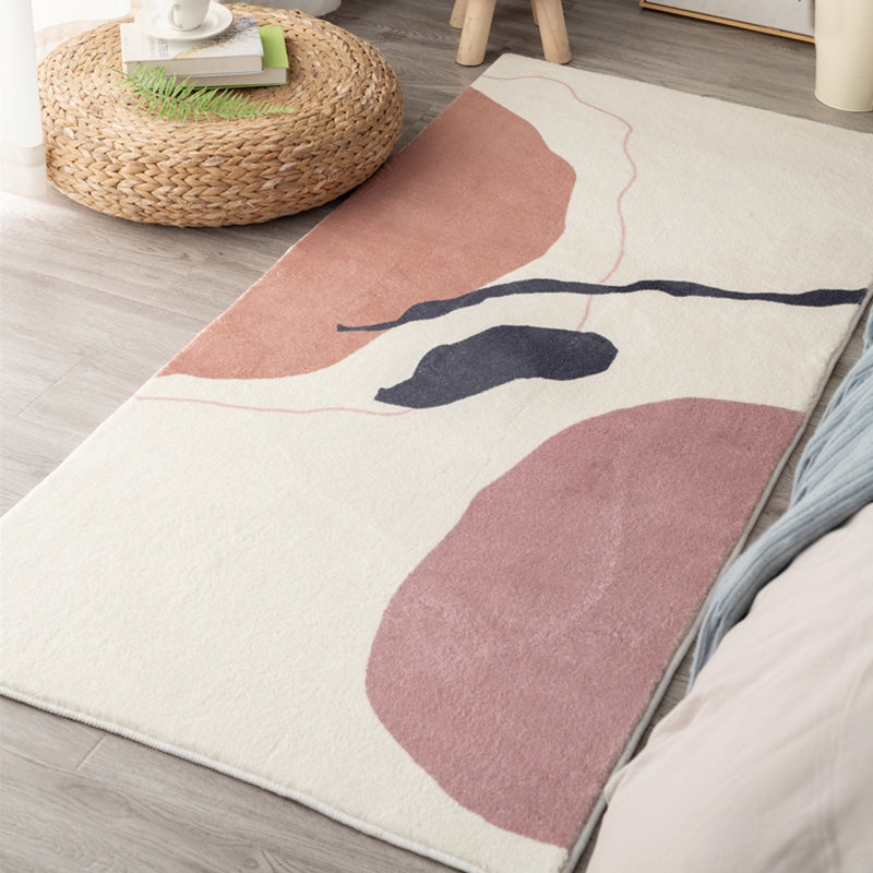 BowLift | Western Room Carpet Multicolor Color Block Carpet Cotton Blend Pet Friendly Easy Care Washable Indoor Carpet
