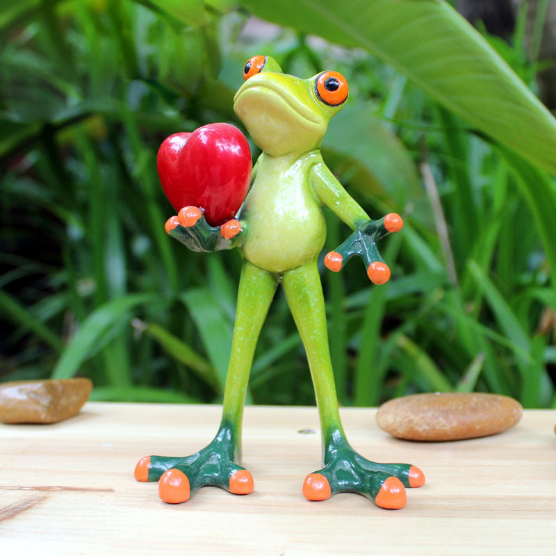 BowLift | Festival Frog Resin Crafts Frog Pastoral Ornament