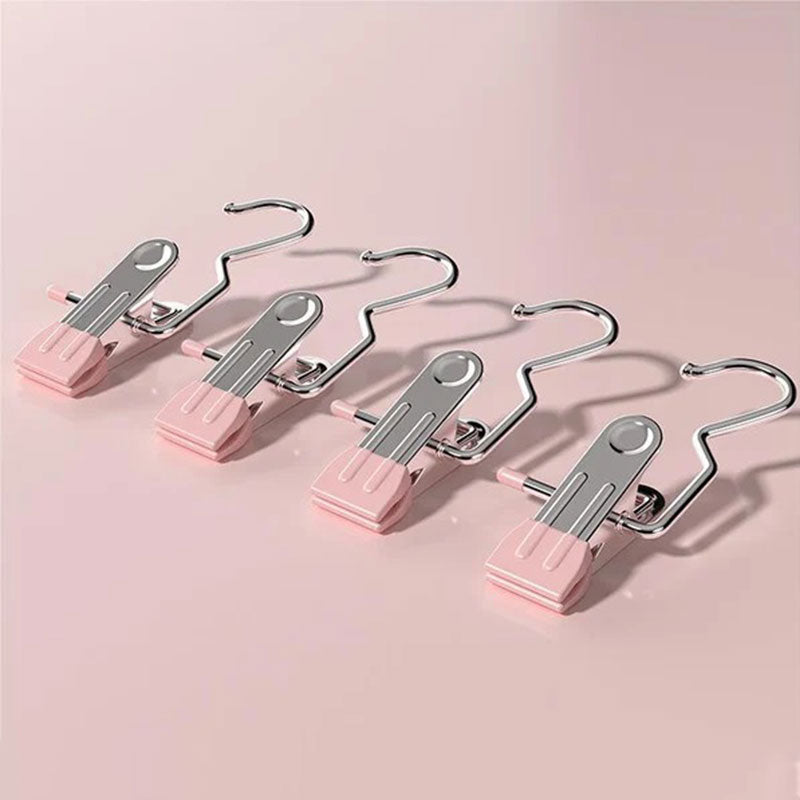 BowLift | Anti-rust Clip Space-saving Clothespin Hat Pants Storage Hanging Travel Hook
