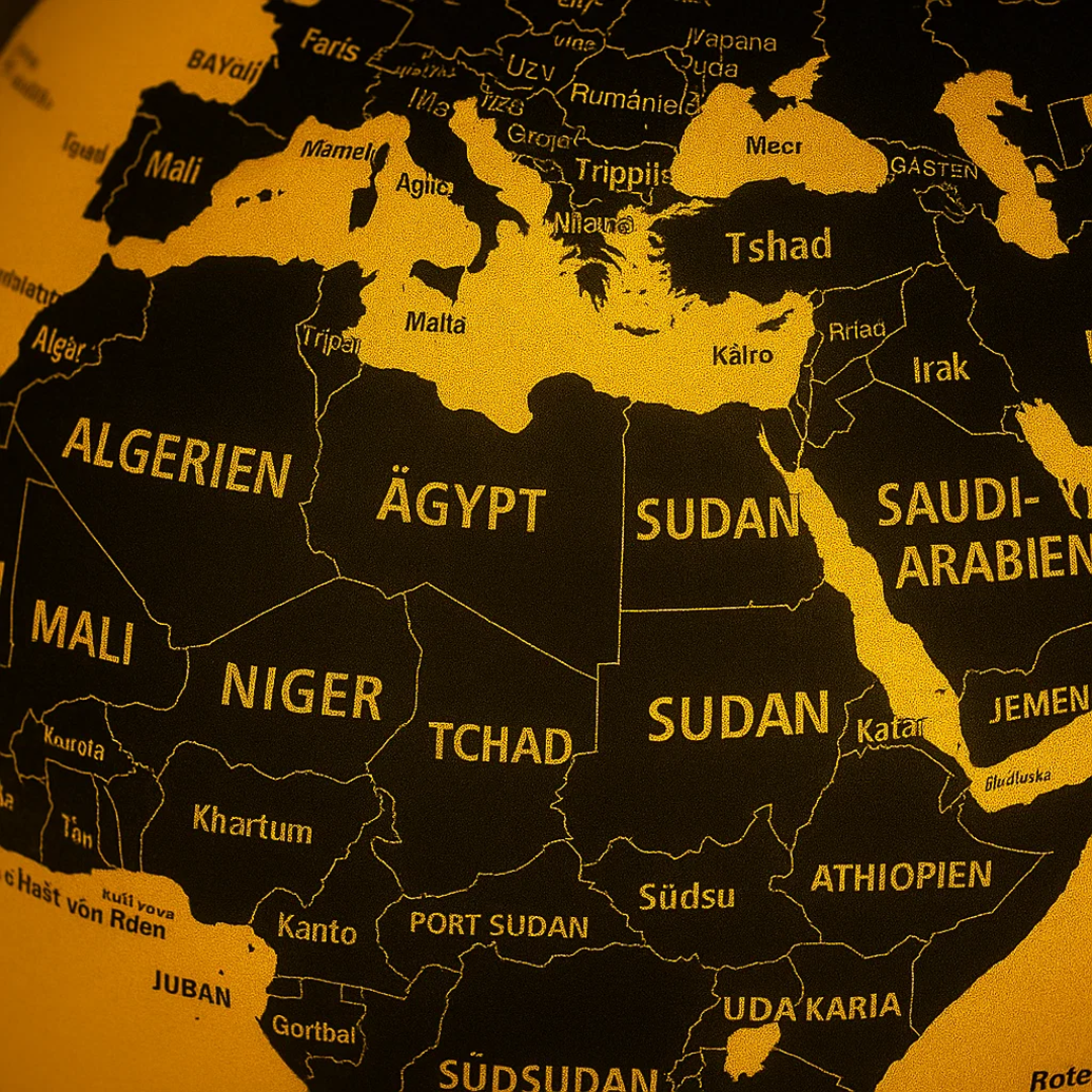 BowLift | AstroGlobe LED World Globe – Floating Globe Lamp with Magnetic Suspension