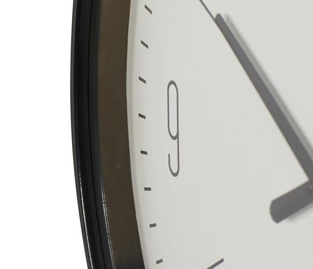 BowLift | BlackGlo - Timeless Black Glass Clock