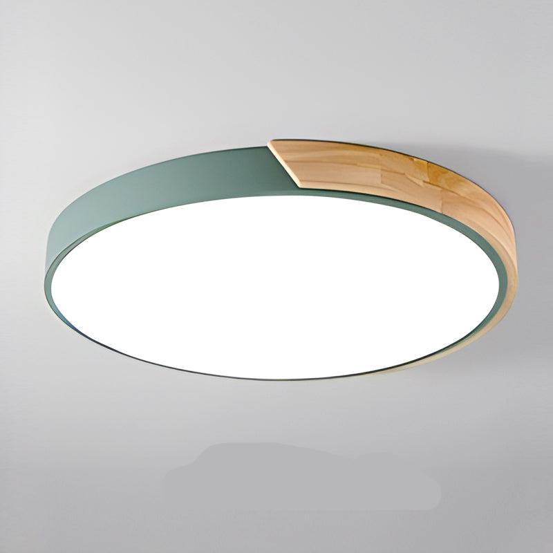 BowLift | Ceiling light wood LED modern flush mount