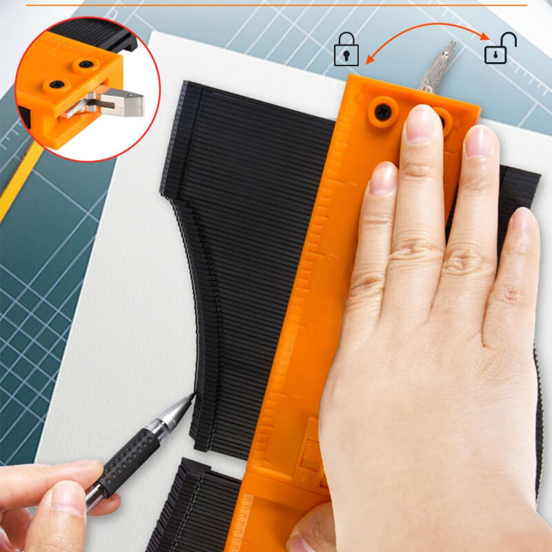 BowLift | Contour gauge with lock