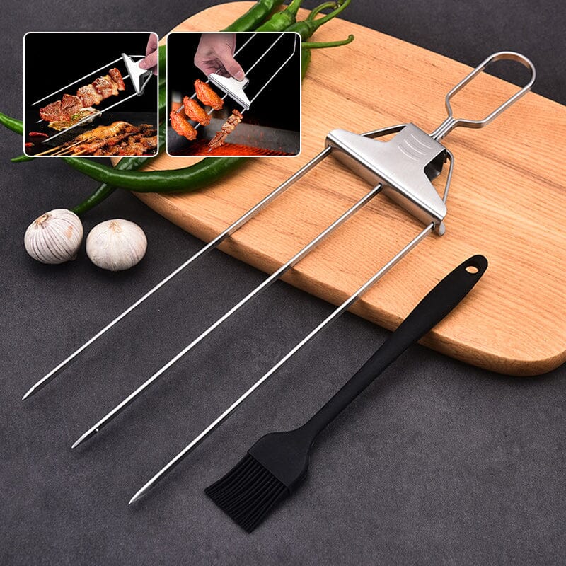 BowLift | 3 Way Grill Skewers - GrillSavant