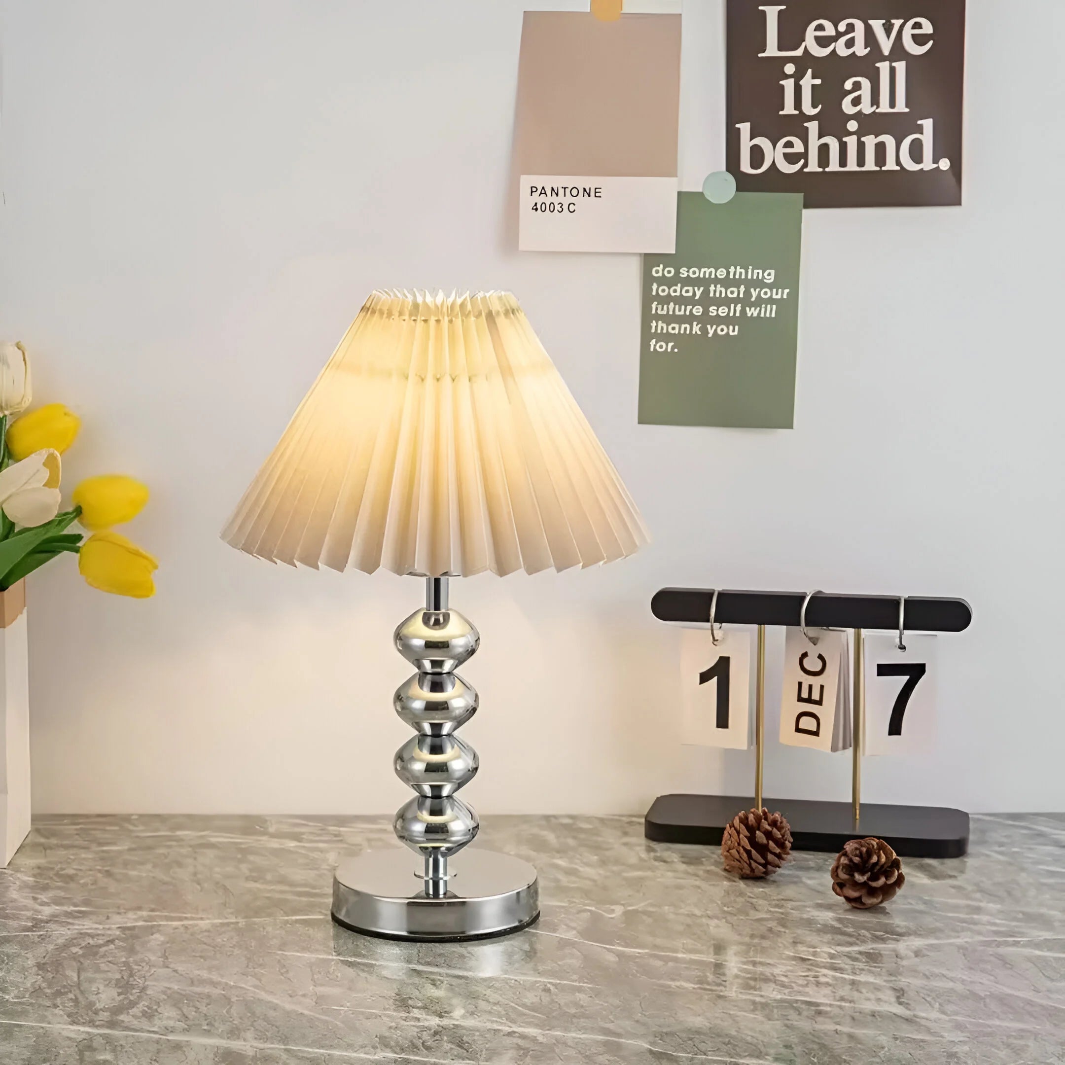 GlowHush – Minimalist Table Lamp