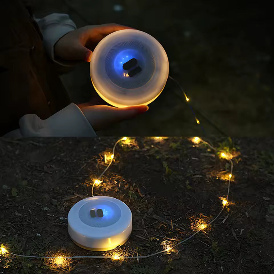 BowLift | Portable LED Camping String Light – USB Rechargeable Waterproof Fairy Lights for Outdoor & Indoor Use (10m)