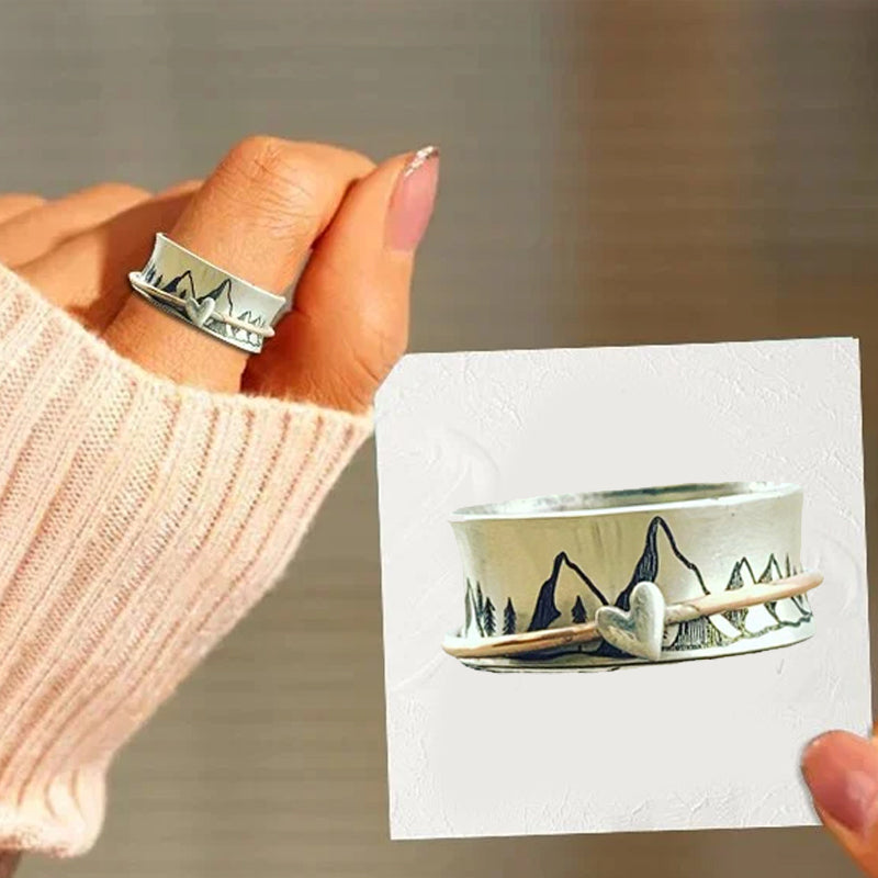 BowLift | Climbing Further Silver Ring