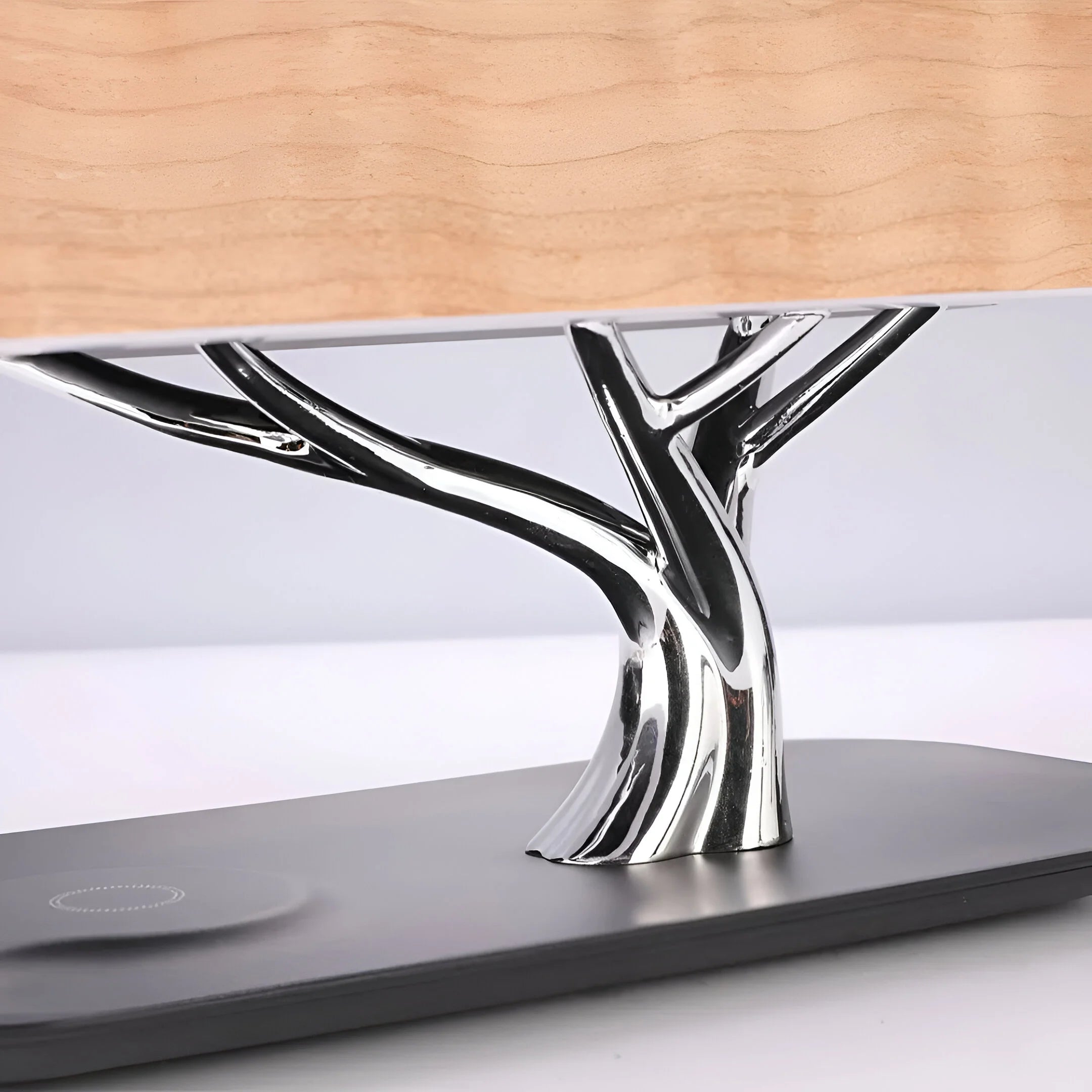 GlowSync – Table Lamp with Speaker & Wireless Charger