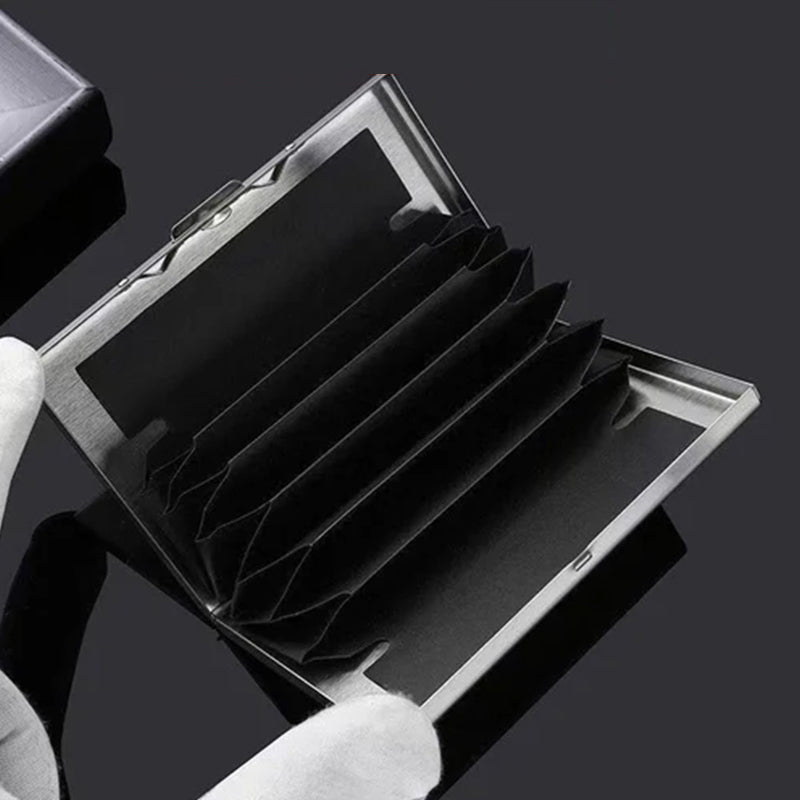BowLift | Ultral thin card case with theft and demagnetization protection