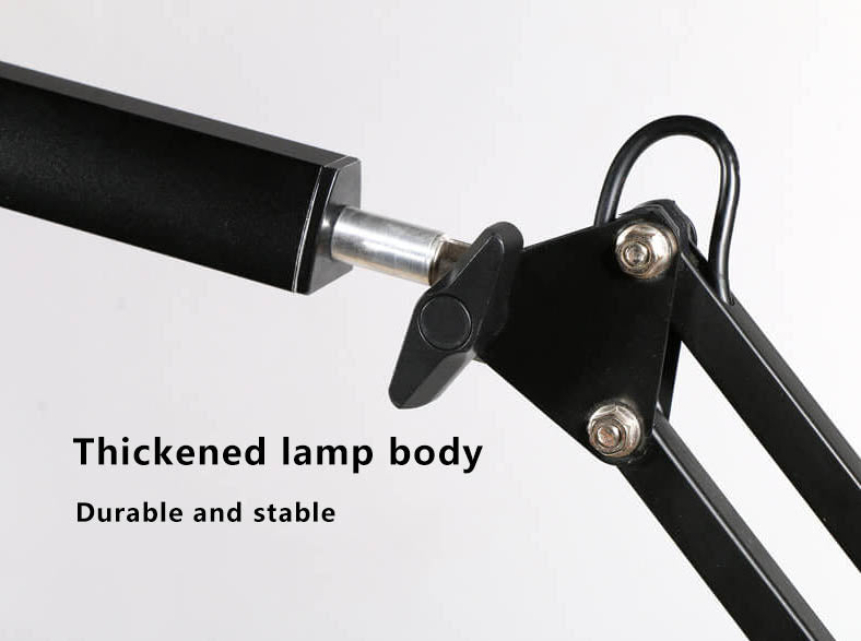 BowLift | LED Foldable Long Arm Clip Eye Protection USB Reading Table Lamp