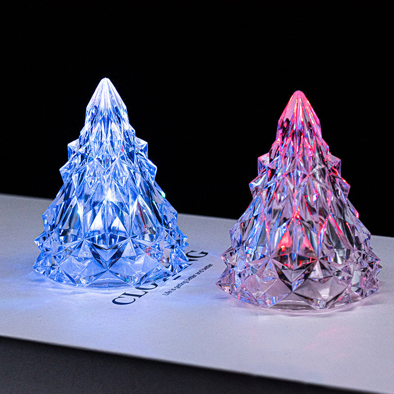 BowLift | Mini LED Crystal Christmas Tree Night Light