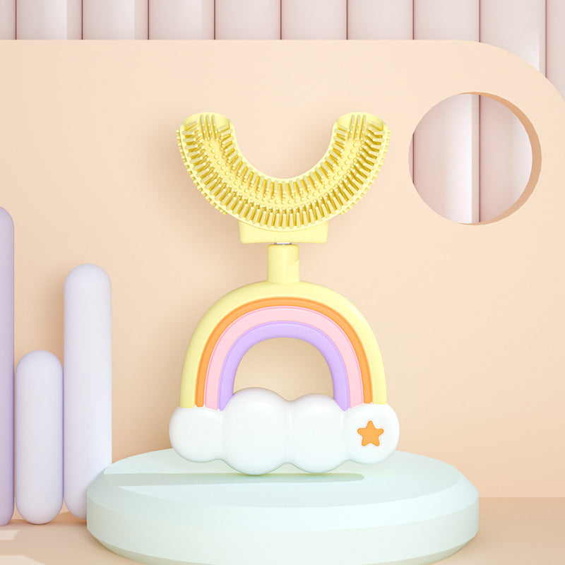 BowLift | Children's Rainbow U-shaped Toothbrush