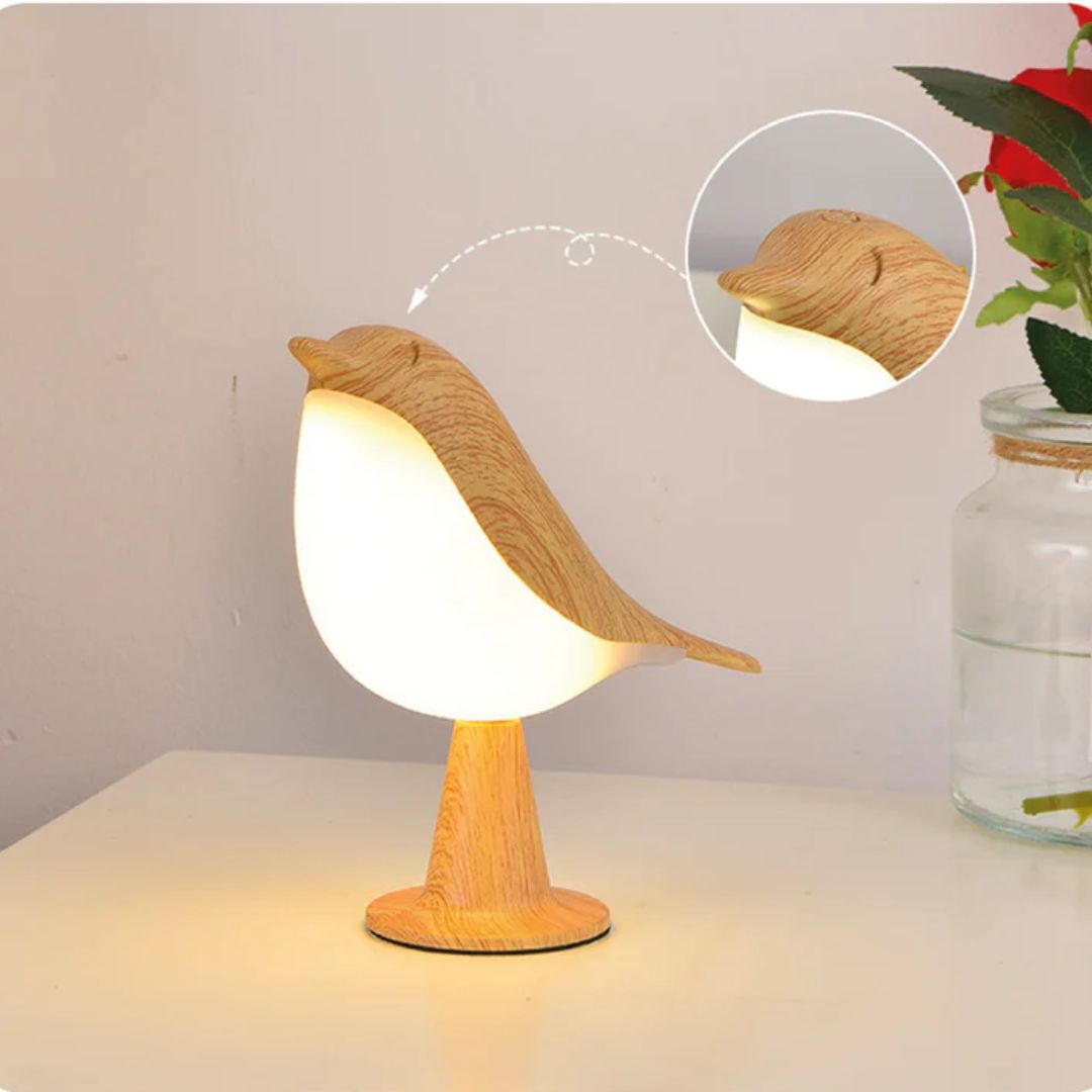 PerchGlow – Bird Table Lamp with Aromatherapy