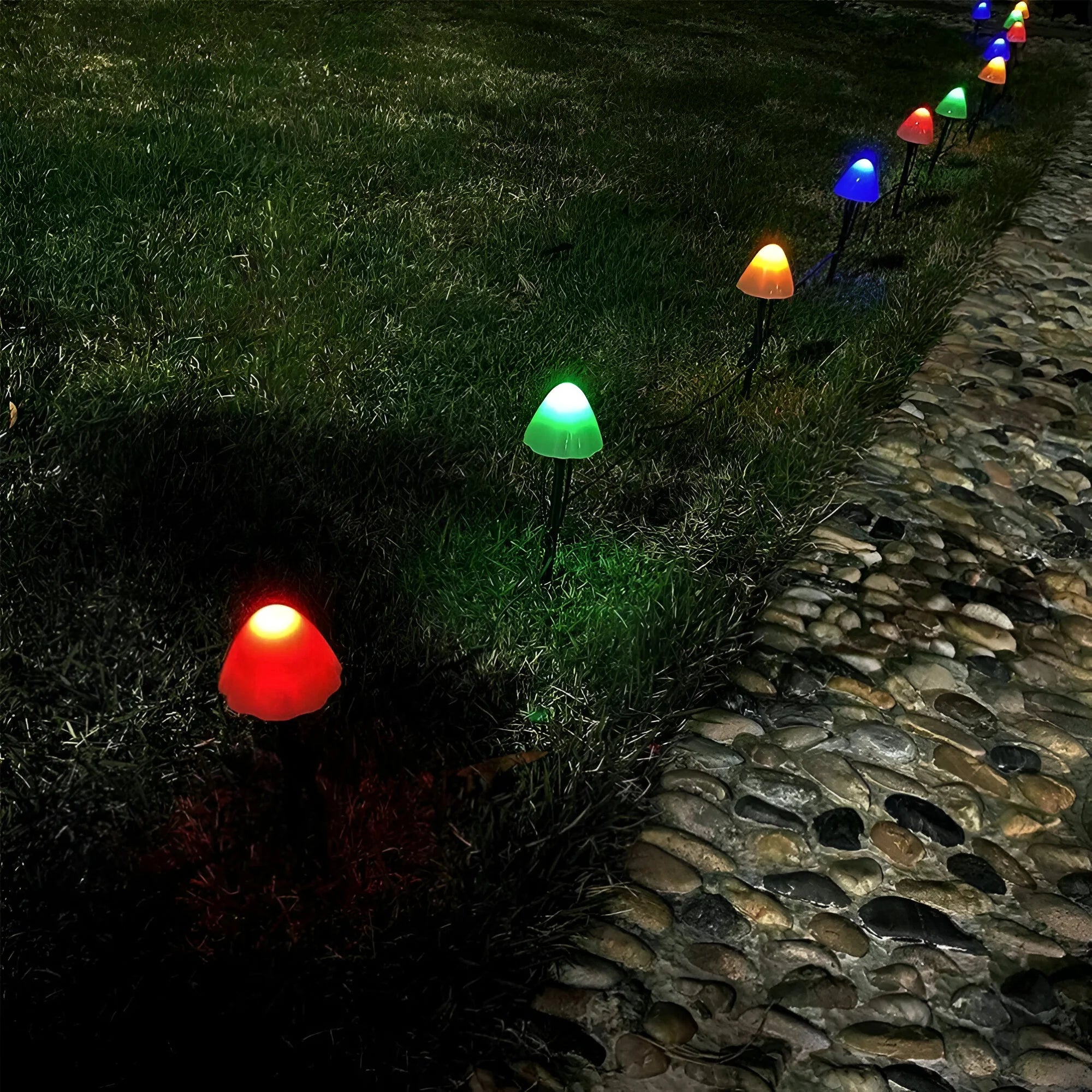 GlowMush – Solar Mushroom Garden Lights