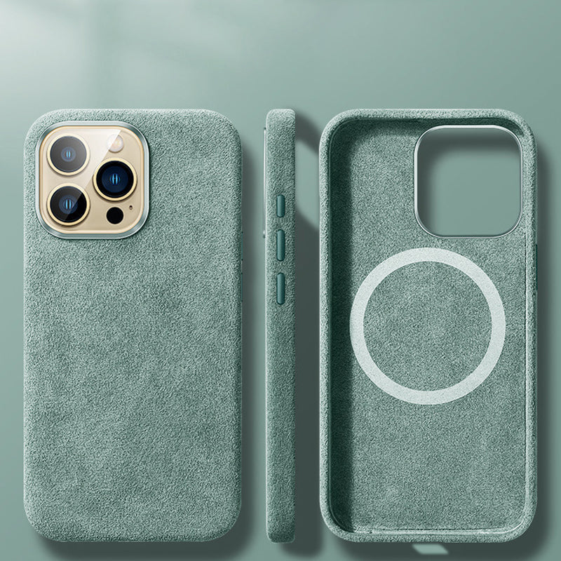 BowLift | Italian Alcantara Magnetic Case for Iphone