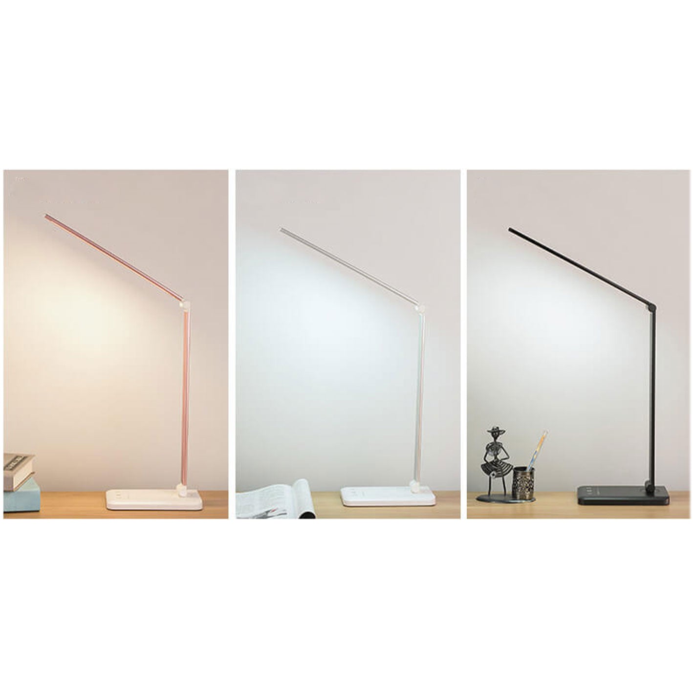BowLift | Nordic Creative Foldable Touch Dimmable LED Desk Lamp