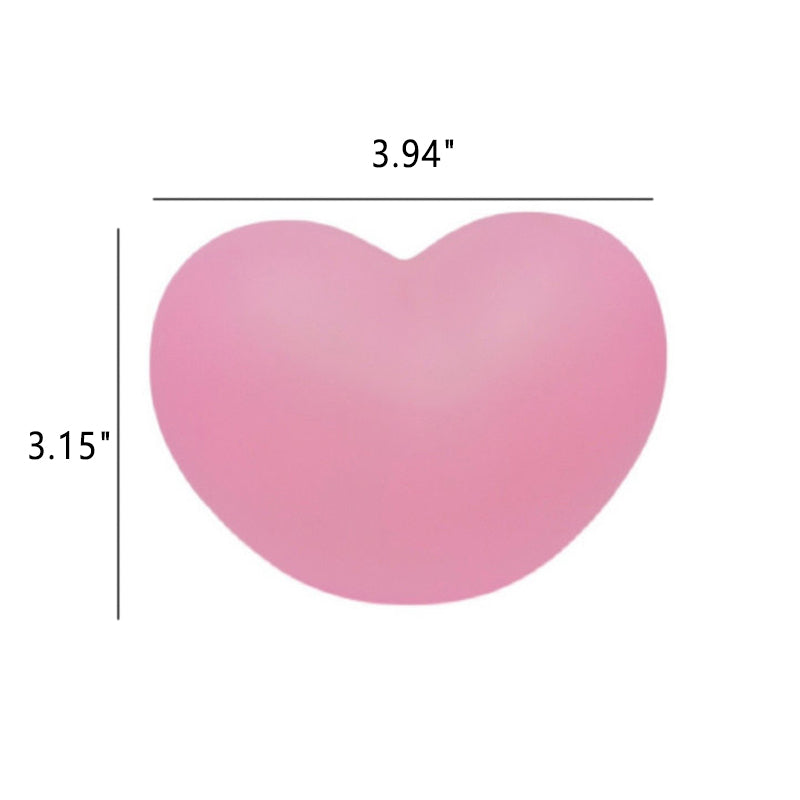BowLift | LuvSphere Silicone LED Night Light | Heart-Shaped Design | Table Lamp | Warm Mood Light | Decorative